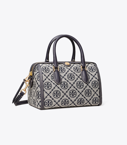 Tory Burch Best Seller - T Monogram Petite Barrel Bag - Tory Navy