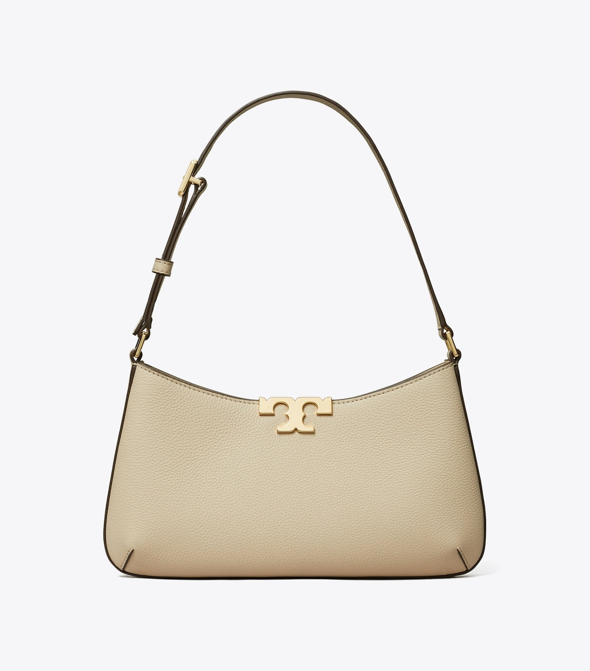 Tory Burch Exclusive - Eleanor Soft Slim Shoulder Bag - Light Stone