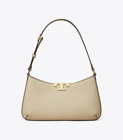 Tory Burch Exclusive - Eleanor Soft Slim Shoulder Bag - Light Stone