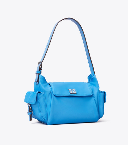 Tory Burch Trending - Virginia Pocket Shoulder Bag - Bay Blue
