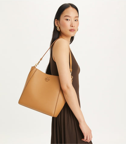 Tory Burch Discount - McGraw Bucket Bag - Tiramisu