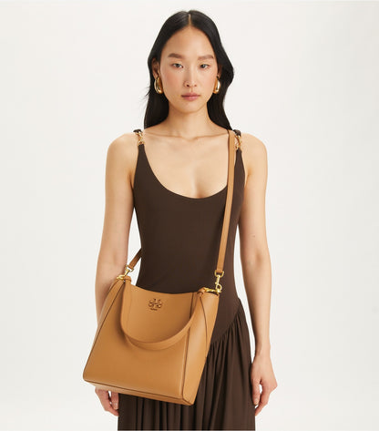 Tory Burch Discount - McGraw Bucket Bag - Tiramisu