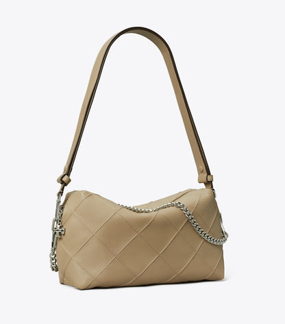 Tory Burch Customer Favorite - Large Fleming Soft Crossbody Bag - Soft Cement