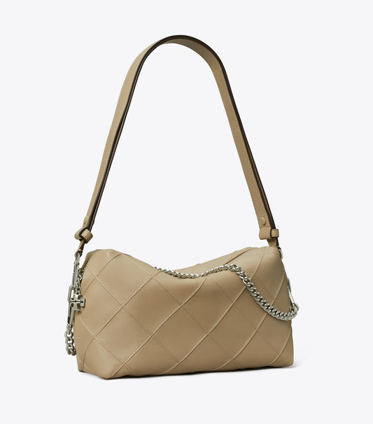 Tory Burch Customer Favorite - Large Fleming Soft Crossbody Bag - Soft Cement