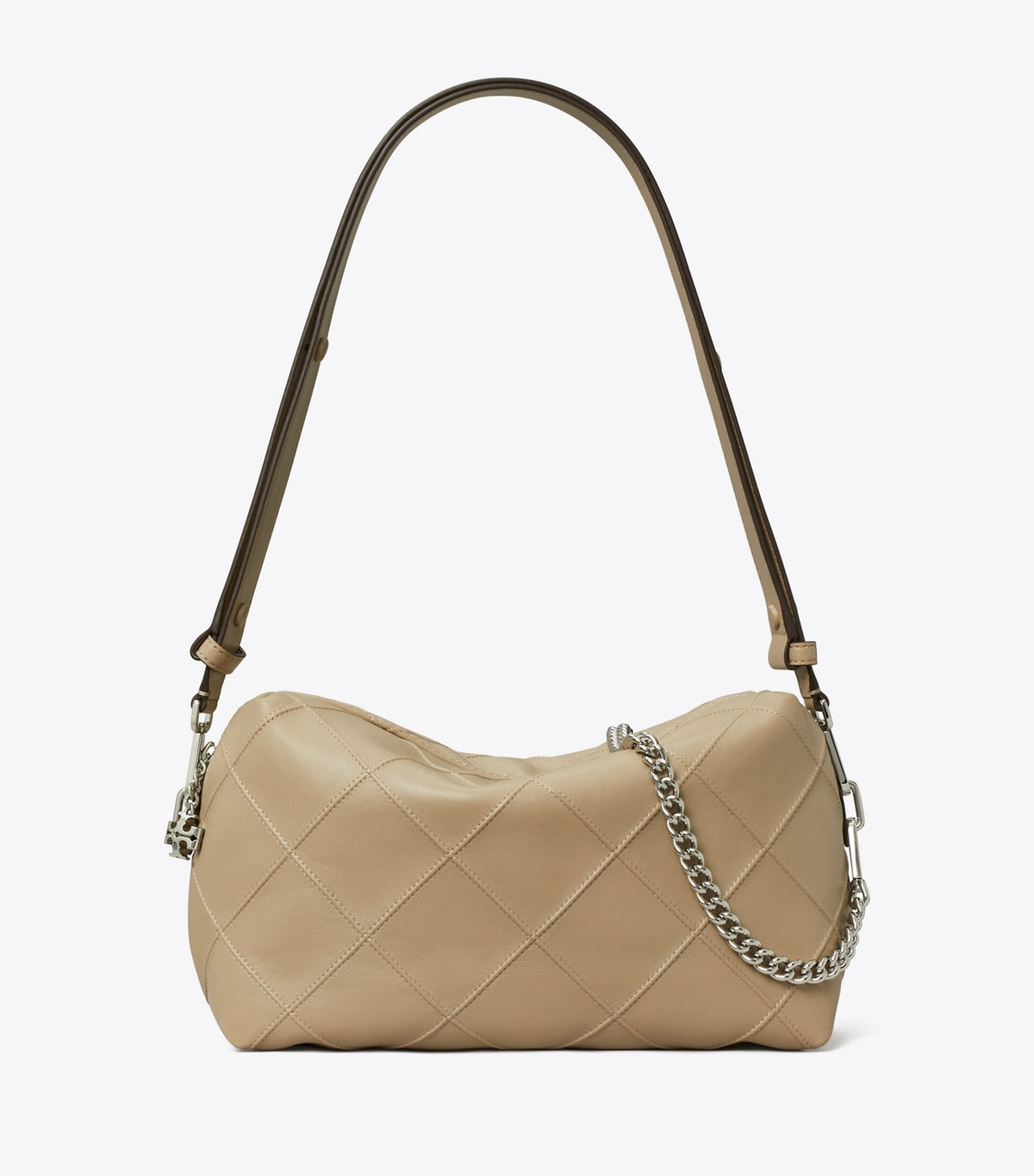 Tory Burch Customer Favorite - Large Fleming Soft Crossbody Bag - Soft Cement