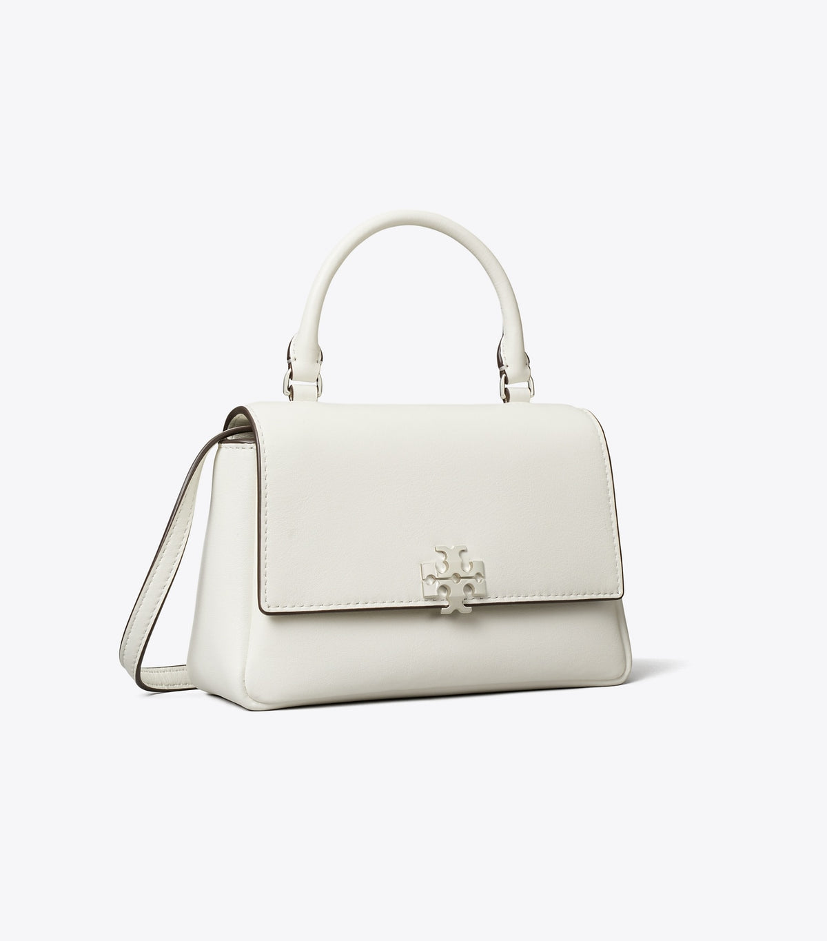 Tory Burch Best Price - Mini Charlie Top-Handle Crossbody - Bianco