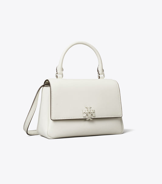 Tory Burch Best Price - Mini Charlie Top-Handle Crossbody - Bianco