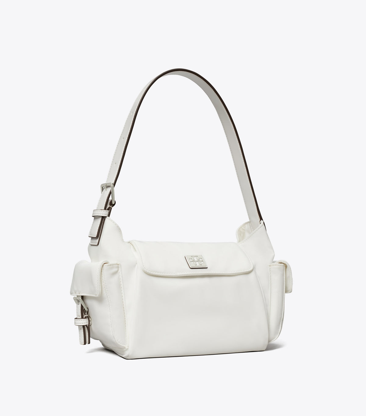 Tory Burch Value - Virginia Pocket Shoulder Bag - White