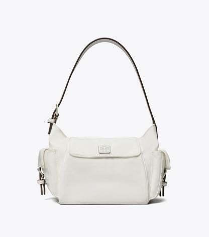 Tory Burch Value - Virginia Pocket Shoulder Bag - White