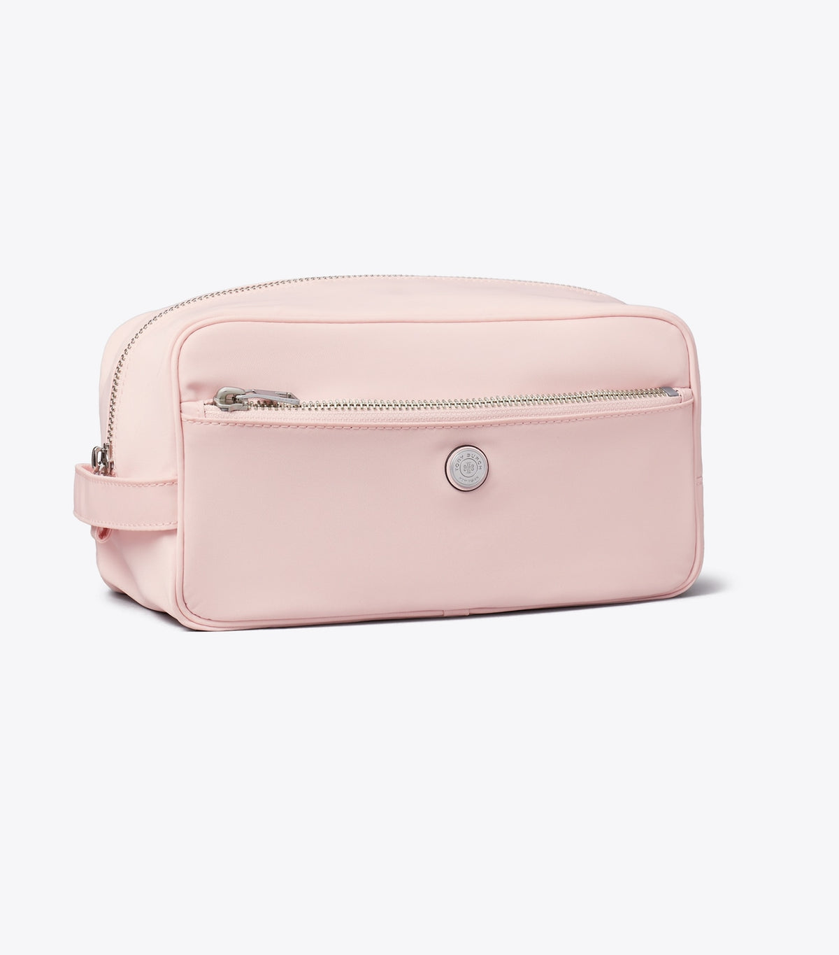 Tory Burch Trusted - Large Twist Cosmetic Case - Rose