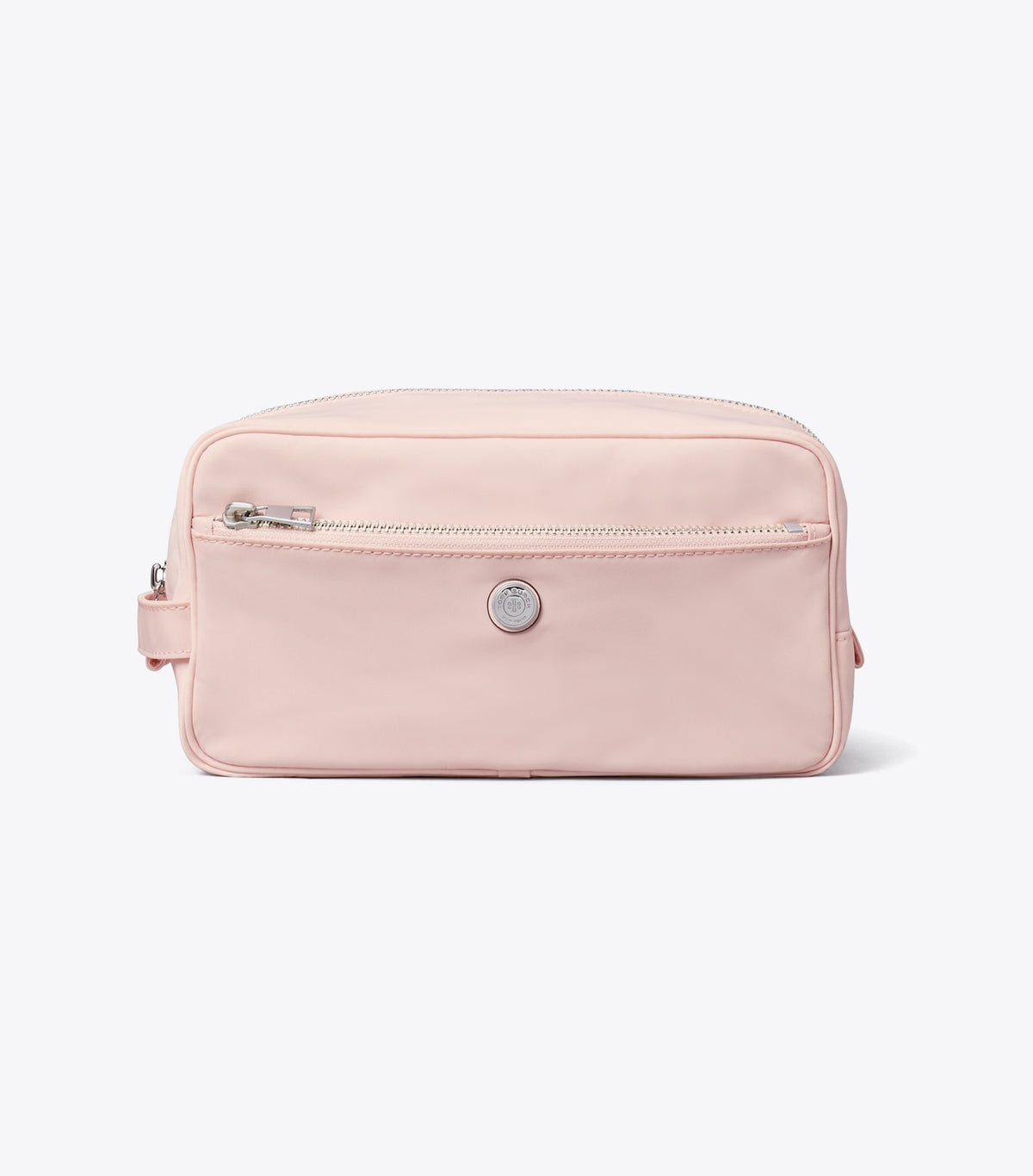 Tory Burch Trusted - Large Twist Cosmetic Case - Rose