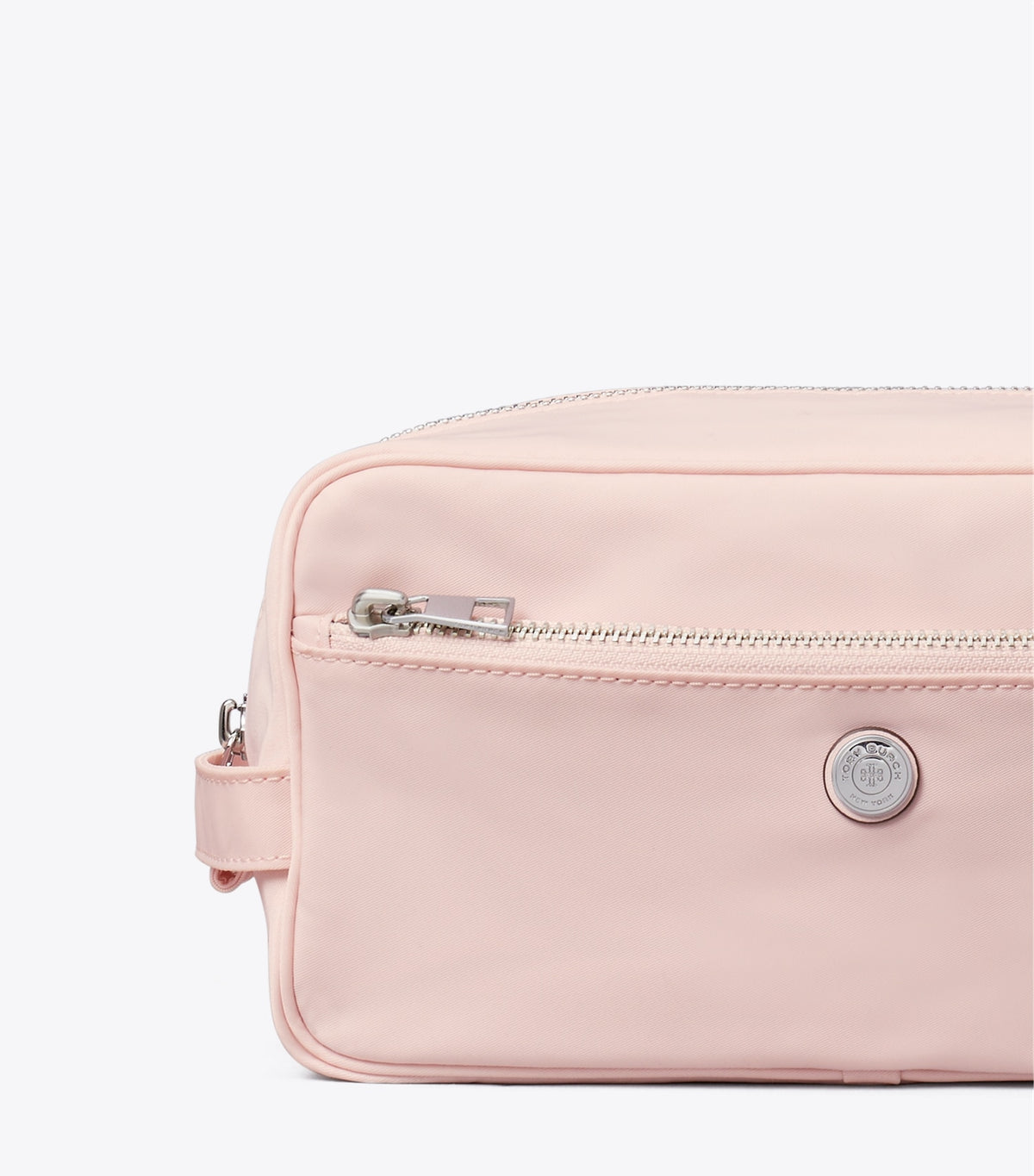 Tory Burch Trusted - Large Twist Cosmetic Case - Rose