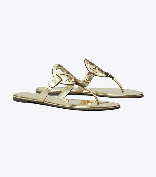Tory Burch Customer Favorite - Miller Metallic Sandal - Gold