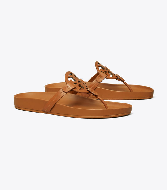 Tory Burch Signature - Miller Cloud Sandal - Bourbon Miele / Bourbon Miele