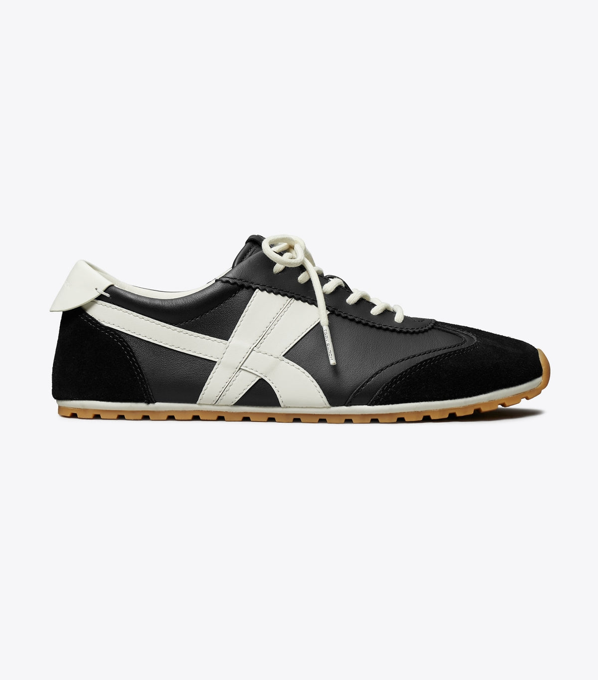 Tory Burch Smart Buy - Hank Field Sneaker - Black / Cream / Black