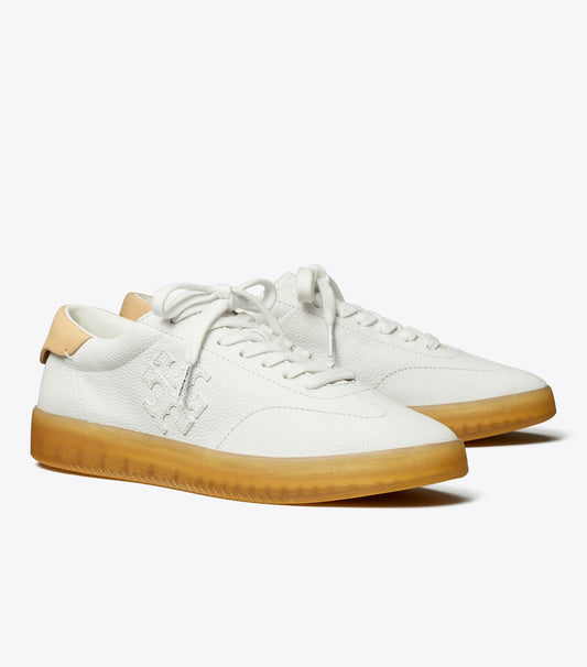 Tory Burch Customer Favorite - Phoenix Sneaker - White / White / Brushed Almond