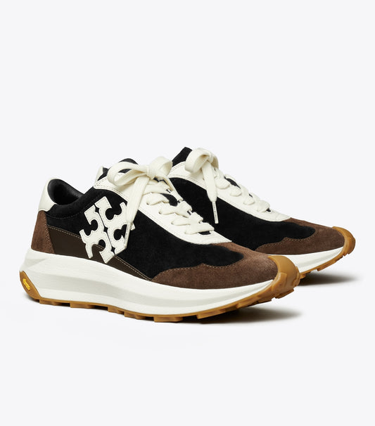 Tory Burch Best Price - Tory Trainer - Perfect Black / Cream / Dark Cocoa