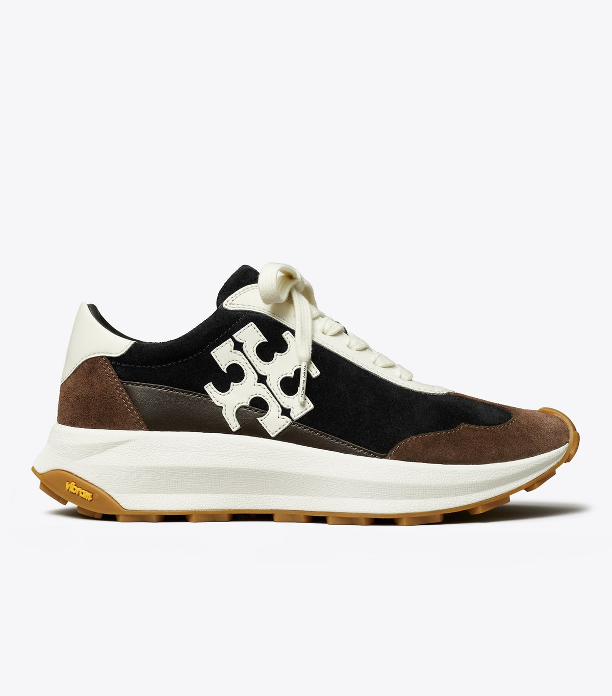 Tory Burch Best Price - Tory Trainer - Perfect Black / Cream / Dark Cocoa