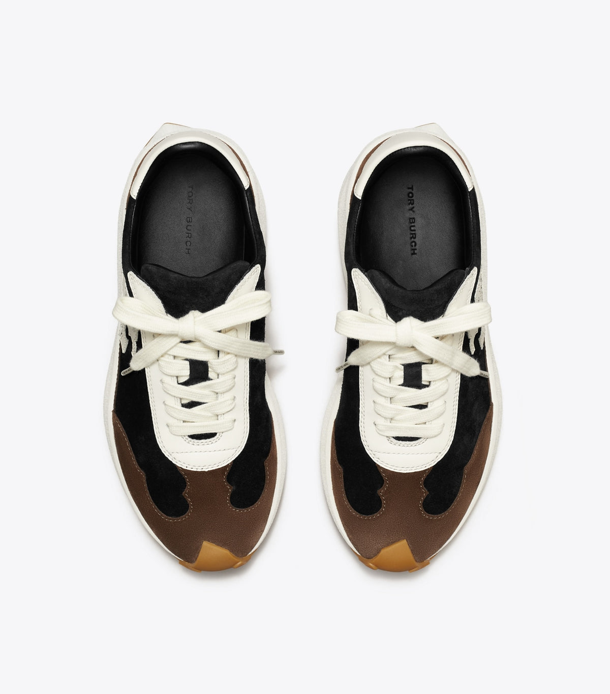 Tory Burch Best Price - Tory Trainer - Perfect Black / Cream / Dark Cocoa