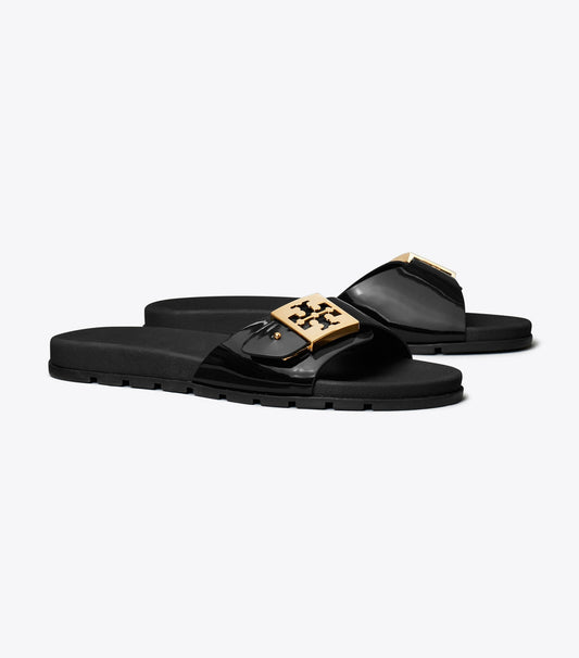Tory Burch Essential - Mellow Slide - Perfect Black / Gold