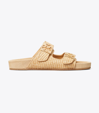 Tory Burch Premium - Mellow Woven Sandal - Light Camel / Light Teak