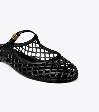 Tory Burch Everyday - Mellow Mary Jane Jelly - Perfect Black / Black