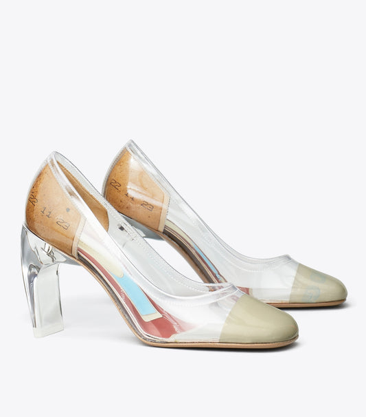 Tory Burch Recommended - Clear Pump - Clear