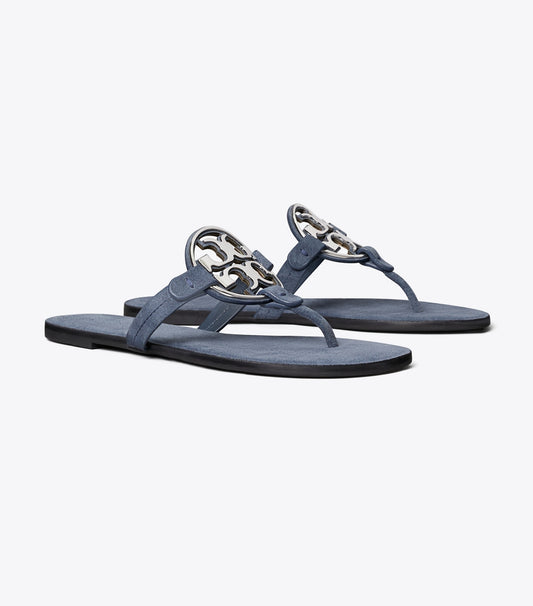 Tory Burch Customer Favorite - Metal Miller - Deep Wave / Silver