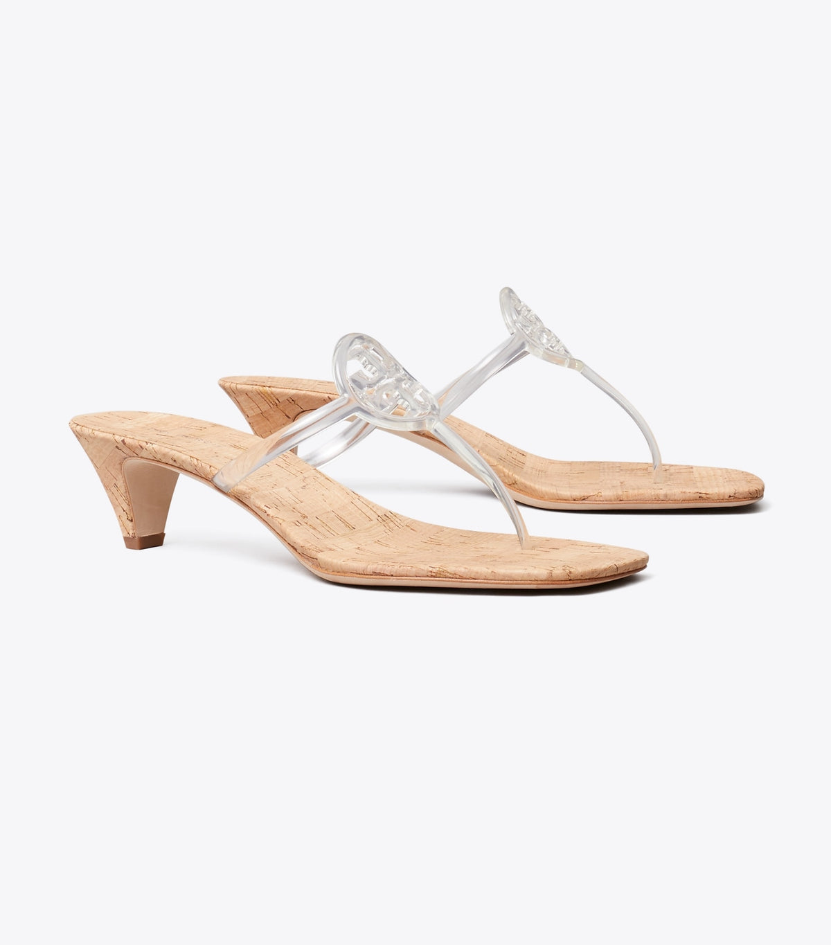 Tory Burch Trending - Miller Jelly Kitten Heel - Clear