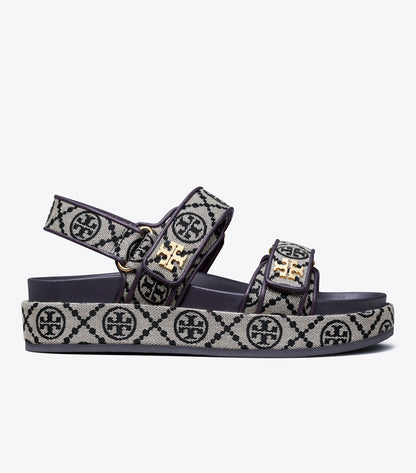 Tory Burch Sale - T Monogram Kira Sport Sandal - Perfect Navy