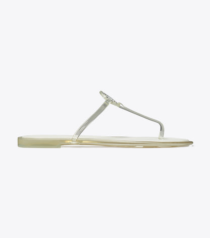 Tory Burch Hot Sale - Mini Miller Jelly Sandal - Clear / Silver