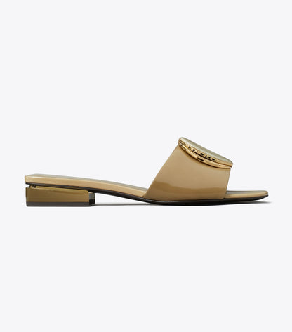 Tory Burch Premium - Patos Heeled Slide - Palo Santo