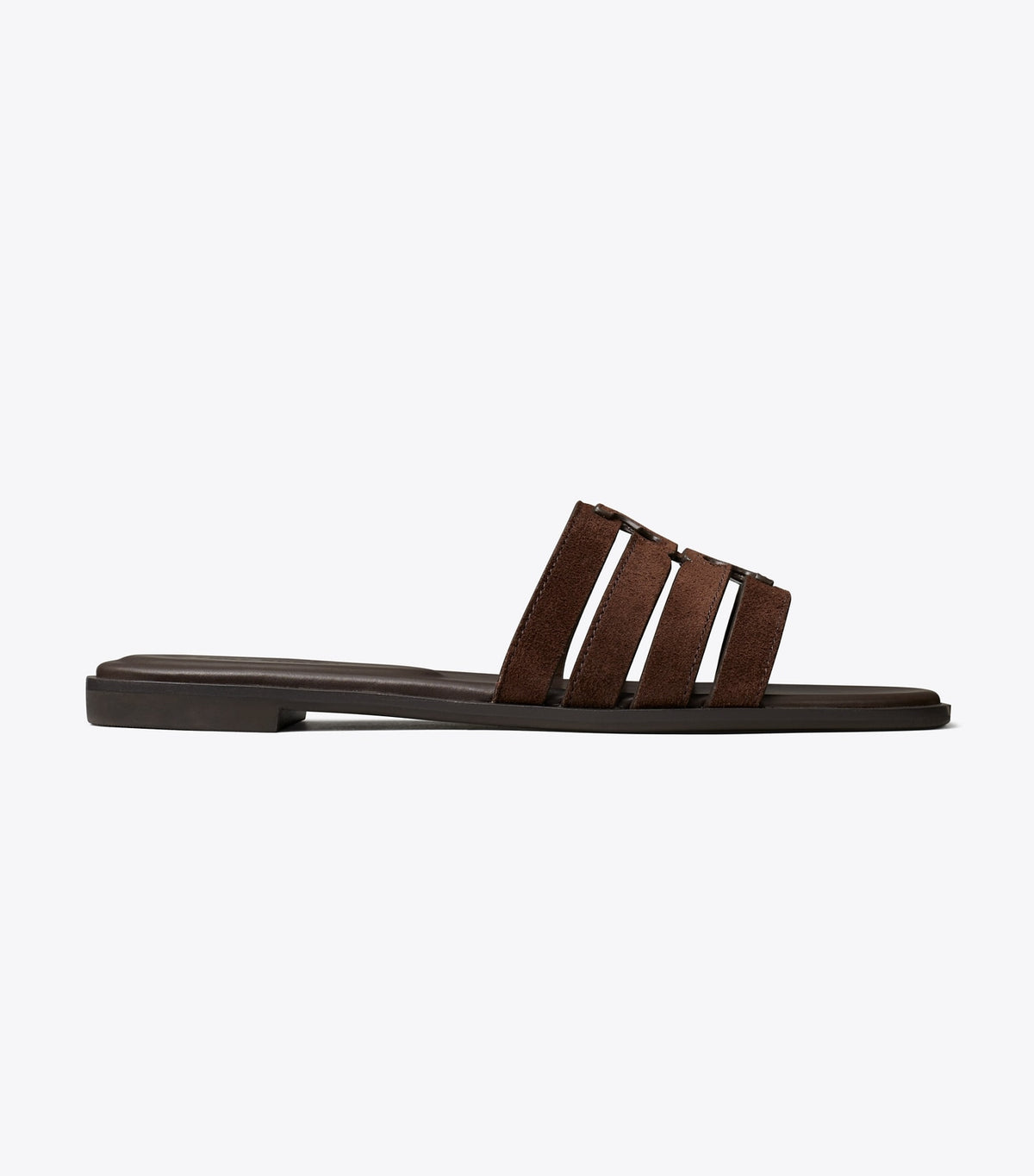 Tory Burch Trusted - Ines Slide - Dark Cocoa / Dark Cocoa