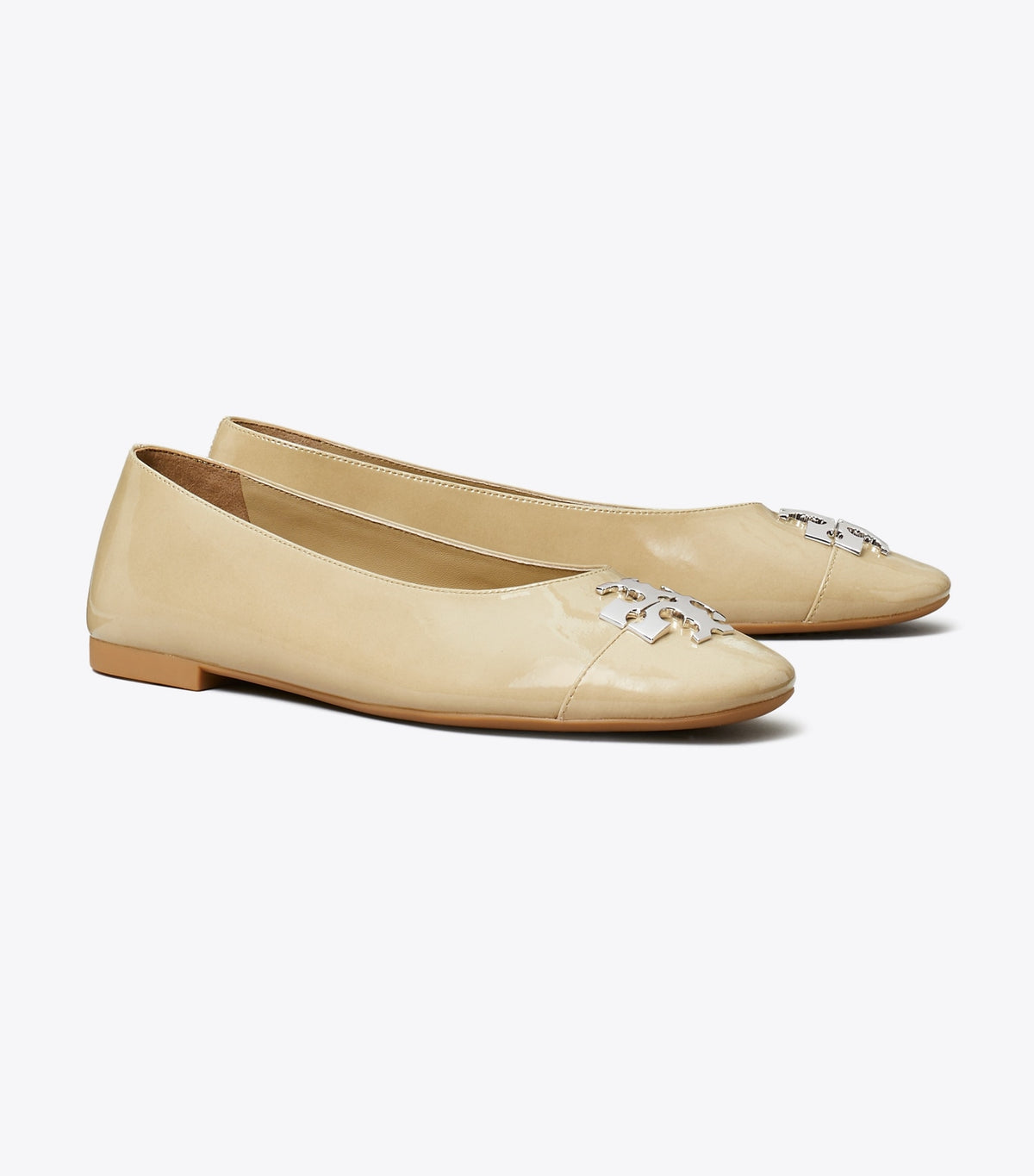 Tory Burch Trending - Charlie Ballet - Palo Santo / Palo Santo / Silver