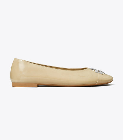 Tory Burch Trending - Charlie Ballet - Palo Santo / Palo Santo / Silver