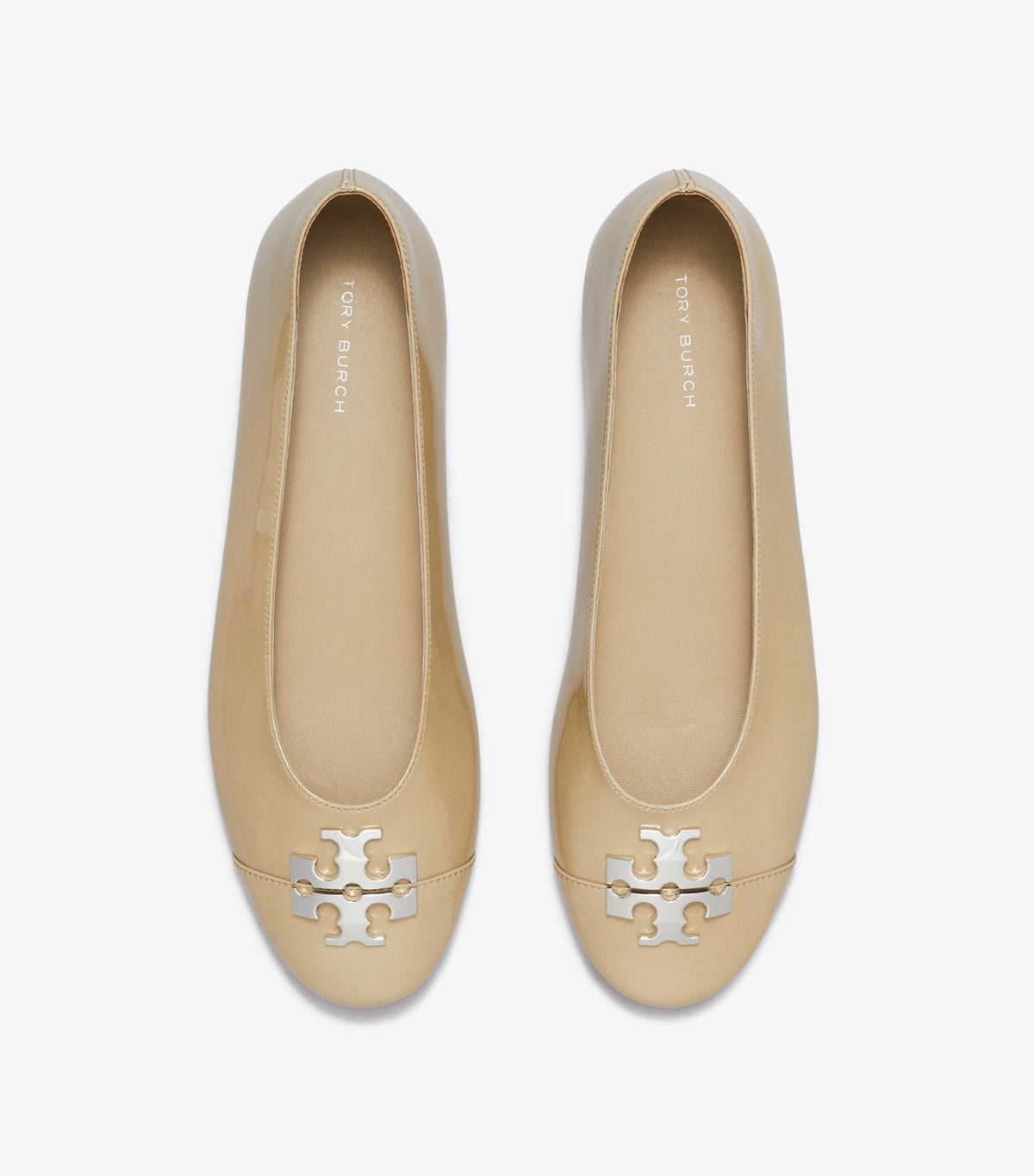 Tory Burch Trending - Charlie Ballet - Palo Santo / Palo Santo / Silver