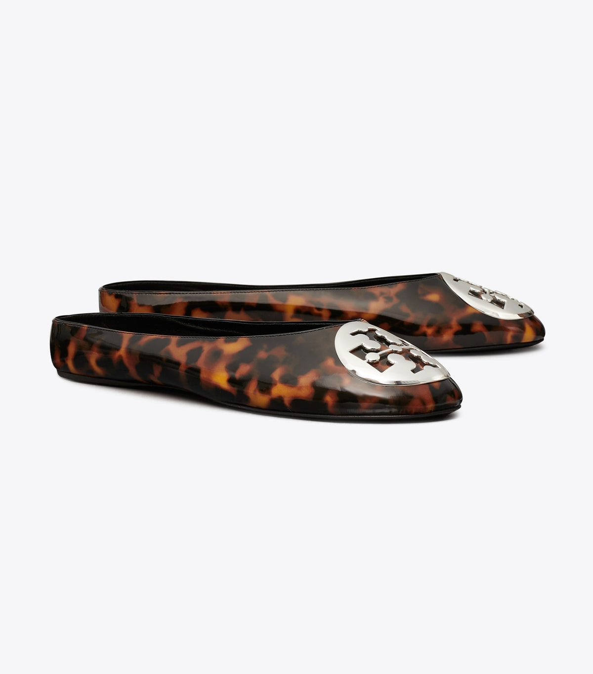 Tory Burch Exclusive - Reva Ballet Mule - Tortoise Shell / Gold