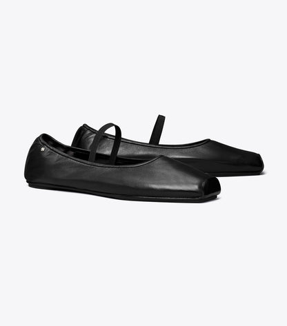 Tory Burch Special Offer - Runway Ballet - Perfect Black / Perfect Black