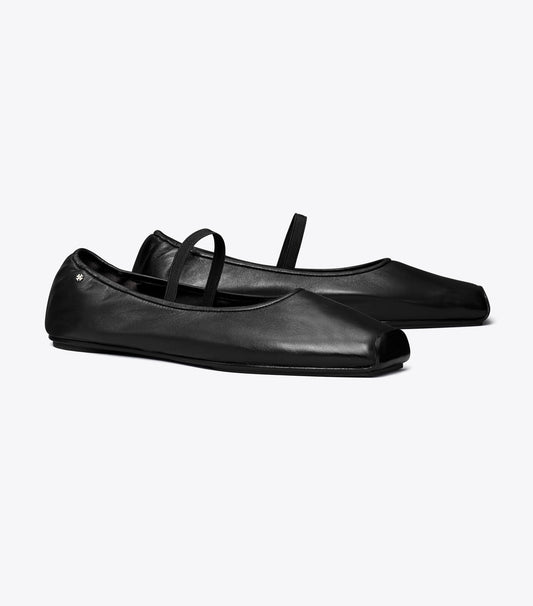 Tory Burch Special Offer - Runway Ballet - Perfect Black / Perfect Black