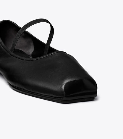 Tory Burch Special Offer - Runway Ballet - Perfect Black / Perfect Black