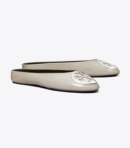Tory Burch Premium - Reva Ballet Mule - Gray Clay