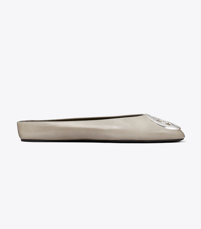 Tory Burch Premium - Reva Ballet Mule - Gray Clay