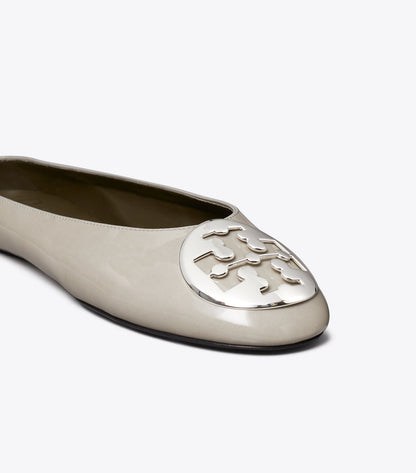Tory Burch Premium - Reva Ballet Mule - Gray Clay