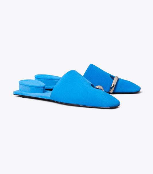 Tory Burch New - Pierced Mule - Deep Blue