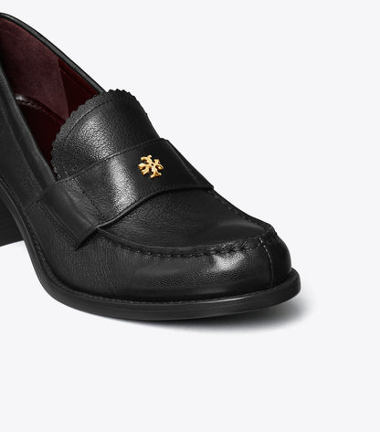 Tory Burch Discount - Classic Heeled Loafer - Perfect Black