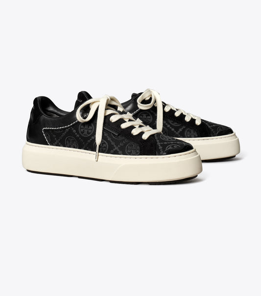 Tory Burch Quality - T Monogram Ladybug Sneaker - Inverted Black / Perfect Black