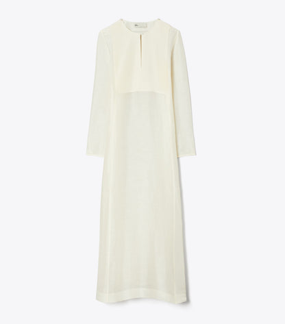 Tory Burch Quality - Long Linen Caftan - New Ivory