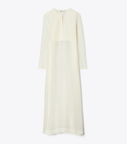 Tory Burch Quality - Long Linen Caftan - New Ivory