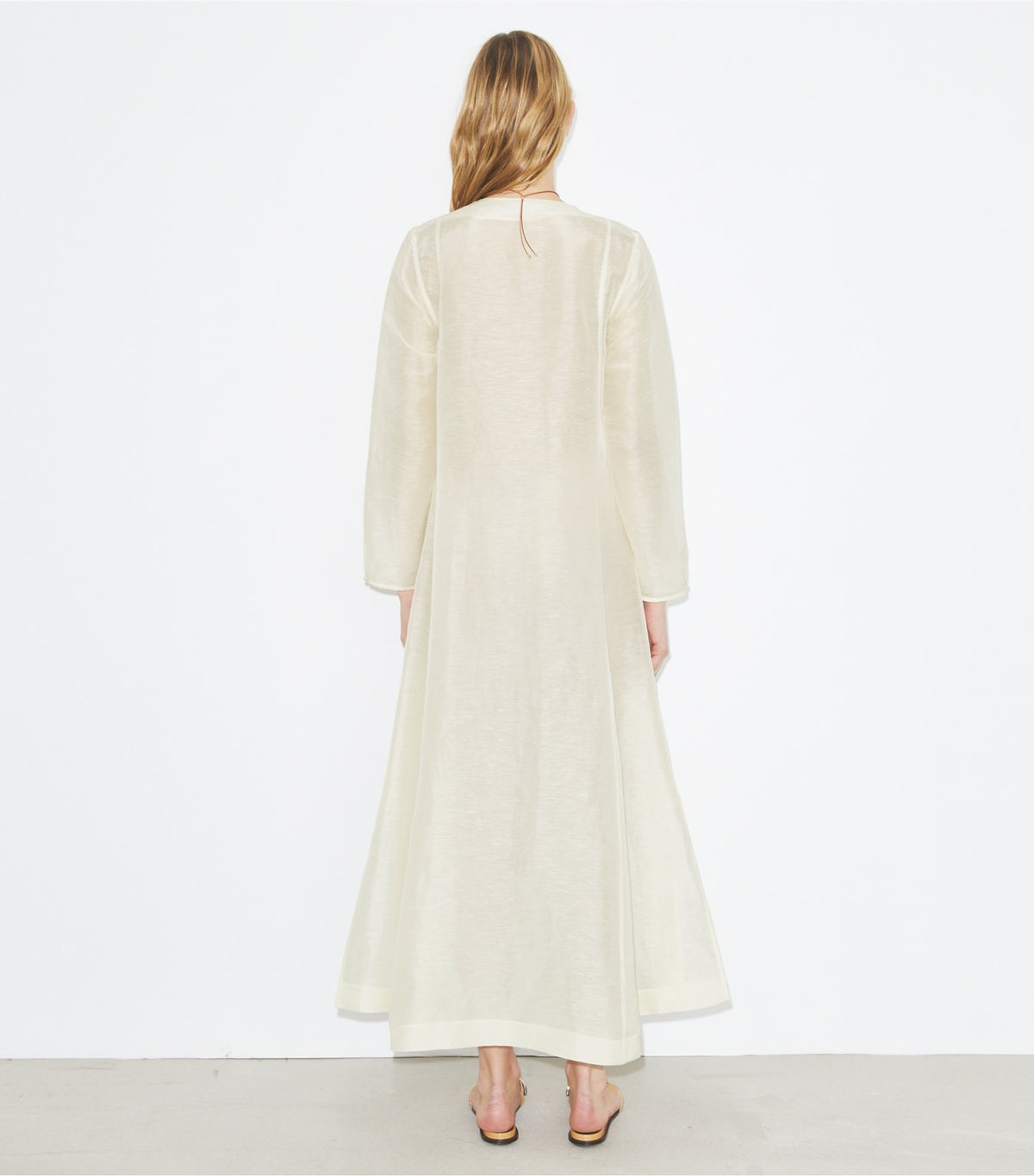 Tory Burch Quality - Long Linen Caftan - New Ivory