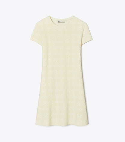 Tory Burch Recommended - Terry Jacquard Logo Shirtdress - New Ivory